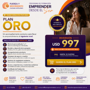 CURSO PARA EMPRENDEDORES - Oro